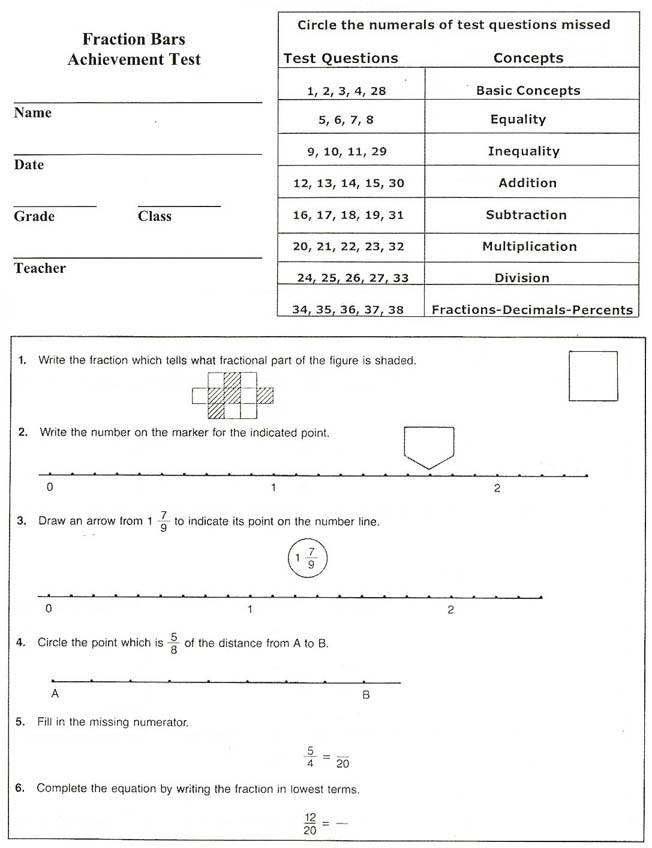 Achievement Test 5to8