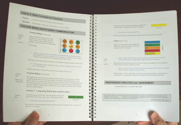 Fractionbars Teachers Guids Grades 1 to 2