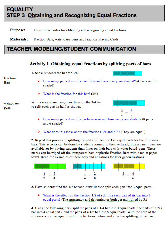 Eq step 3