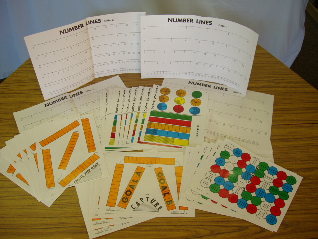 Fraction Bars Activity Mats