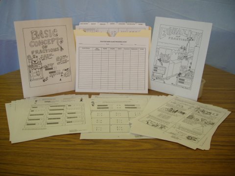 Fraction Bars Teachers Resource Package