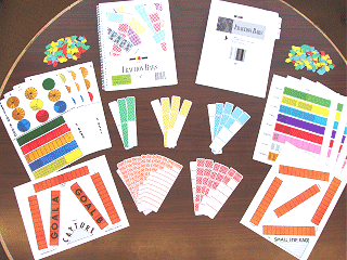 Grades 3 to 4 Fraction Bars Starter Set